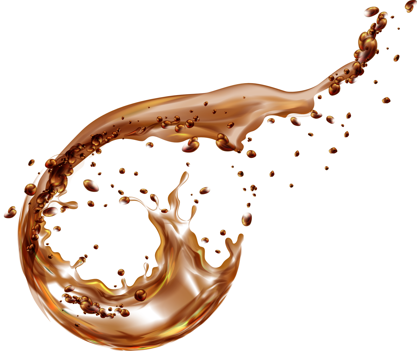 Chocolate splash